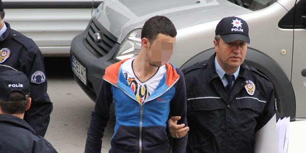 Park halindeki ara�lar�n dikiz aynalar�n� k�rd�lar