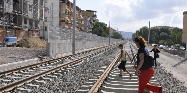 Kocaeli'de, yüksek hızlı tren hattı için uyarı