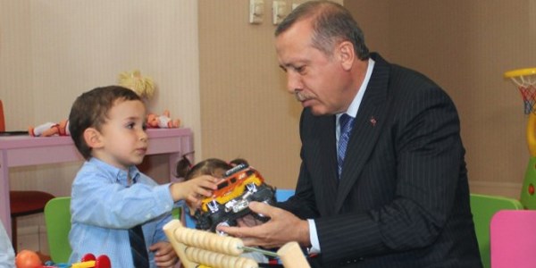 Erdoğan, tanıtım filminde rol aldı