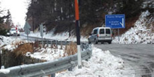 Kar kal�nl��� 8 santim!