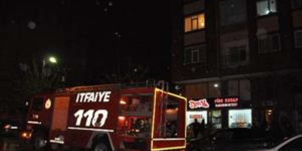 Baca yangını korkuttu