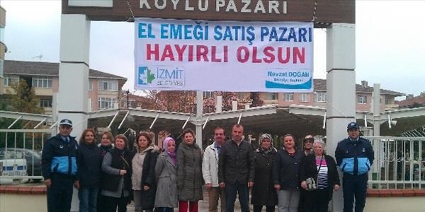 İzmit'te kadınlara özel pazar