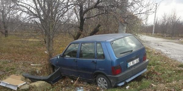 Afyonkarahisar'da trafik kazası: 1 yaralı