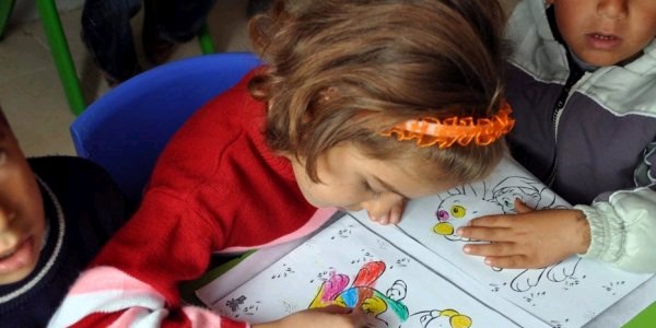Mülteci ana sınıfı öğrencilerinin eğitimi devam ediyor