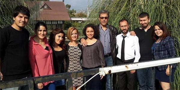 Mezun oldu�u okulda konferans verdi