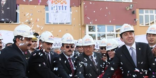 Hitit Üniversitesi MYO temeli atıldı