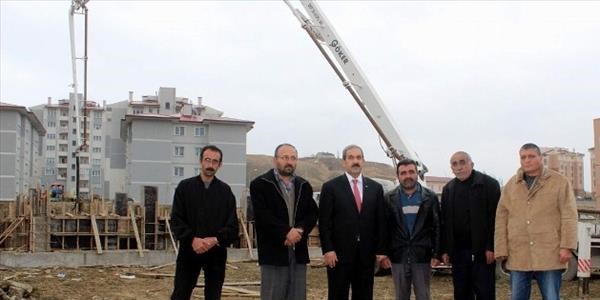 Esentepe TOKİ caminin temeli atıldı