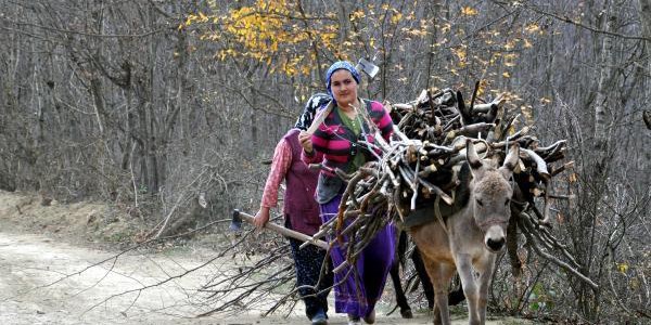 Karadeniz kad�n� k�� haz�rl���nda