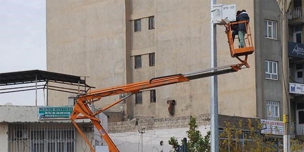 Batman'da 70 farklı noktaya MOBESE sistemi kuruldu