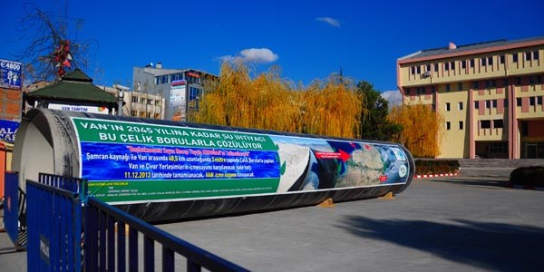 Van'ın 2045 yılına kadar içme suyu hazır