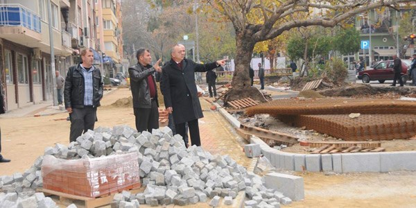 Manisa'da Kumludere Caddesi değişiyor