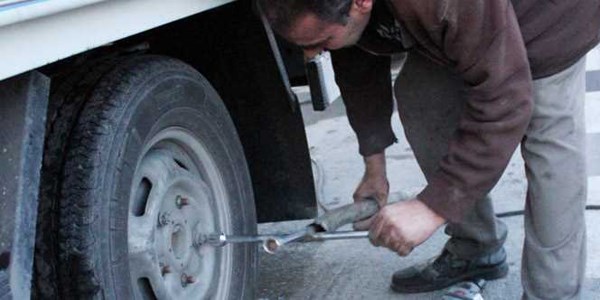 Kış lastiği takmayanlara 500 TL ceza