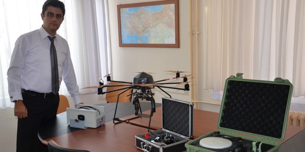 �OM� heyelan ara�t�rmalar�n� insans�z hava ara�lar�yla yapacak