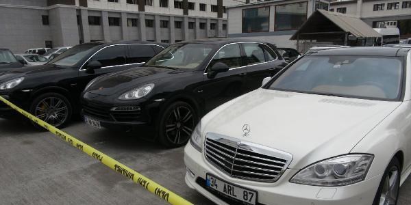 6 lüks araca daha el konuldu