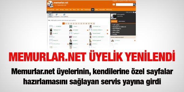 Yenilenen Memurlar.net üyelik sisteminde neler var?