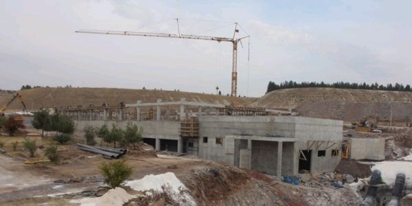 İçme suyu ikinci kısmı arıtma inşaatı hızla ilerliyor