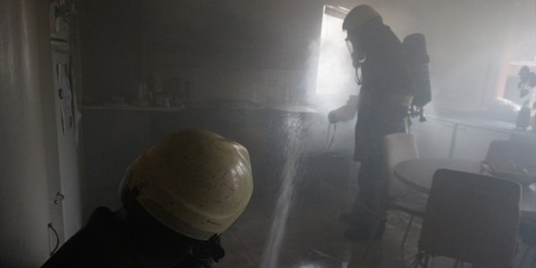 Bula��k makinesi evi yak�yordu