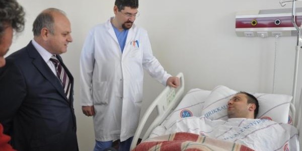 Kaymakam Demir, trafik kazasında yaralandı
