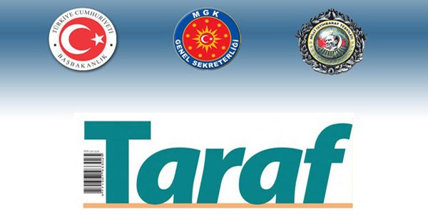 Ba�bakanl�k, MGK ve M�T'ten Taraf'a su� duyurusu