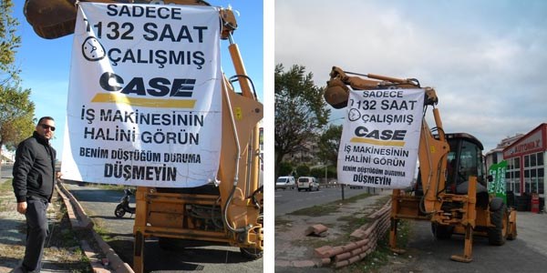 Tekirdağ'da ilginç pankart