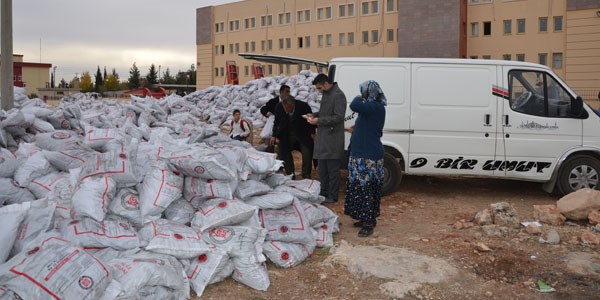 Bin 500 aileye kömür yardımı