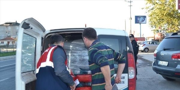 Jandarma ka�ak��l��a kar�� uygulama yapt�