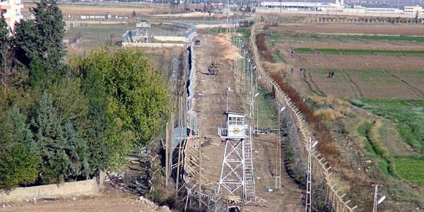 Suriye snr ile Nusaybin arasndaki duvar yapm tamamland