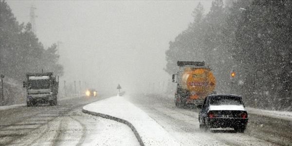 Bolu Dağı'nda buzlanma ve kar yağışı uyarısı