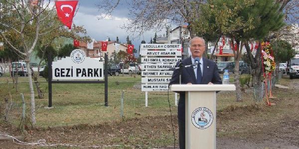 Burhaniye'nin de Gezi Park� oldu