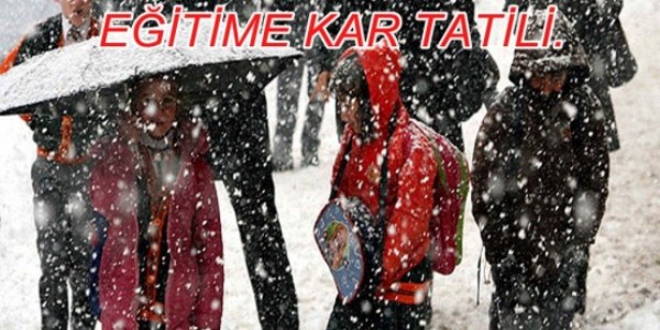 Diyarbak�r'da okullara kar tatili