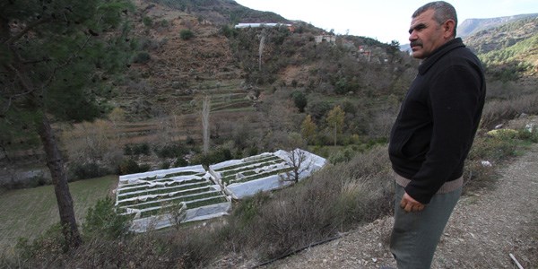 Alanya'da �iddetli r�zgar seralara zarar verdi