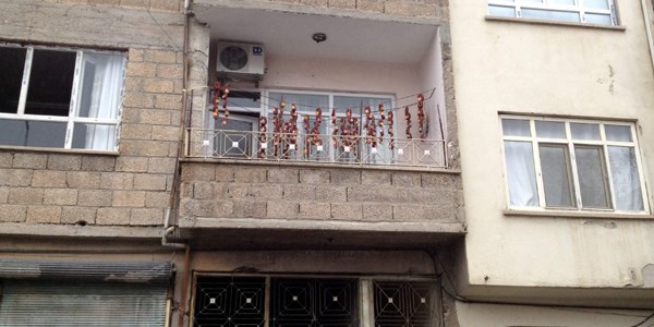Balkon sucukları görücüye çıktı