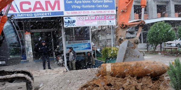 �anakkale'de 400 kiloluk mermi tedirginli�i