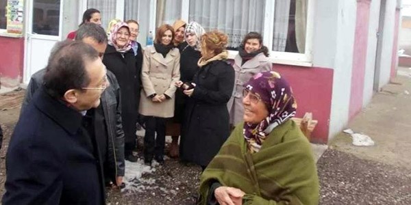 Edip Uğur'dan ilk köy ziyareti