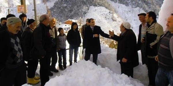 Hastanın imdadına kaymakam yetişti