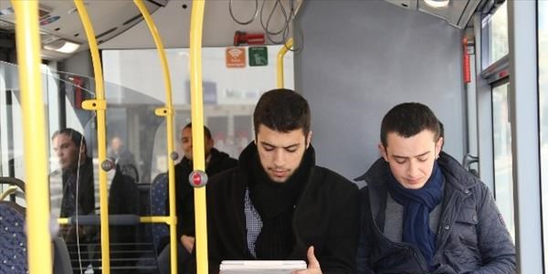 Denizli, yeni otobüslere çabuk alıştı