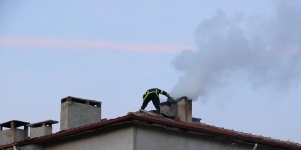 Bilecik'te baca yang�n� korkuttu