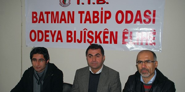 Tabipler Odas'ndan greve destek