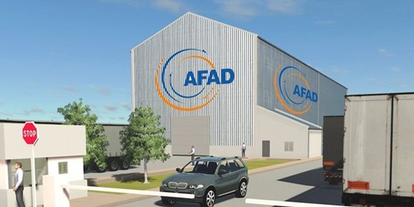 AFAD Dzce'ye lojistik depo kuruyor