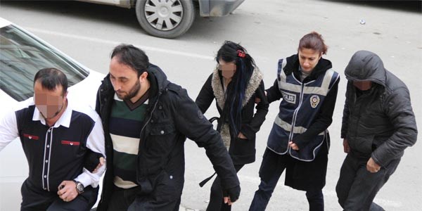 Samsun'da fuhuş operasyonu: 5 gözaltı