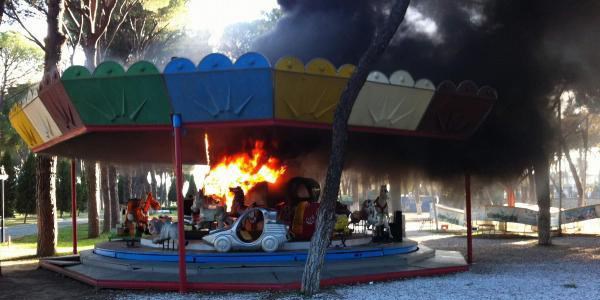 Lunaparkta korkutan yang�n