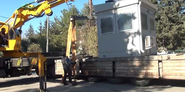 Şanlıurfa'ya 38 adet zırhlı nöbet kulübesi