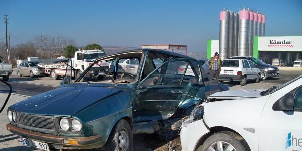 Tekirdağ'da trafik kazası: 6 yaralı