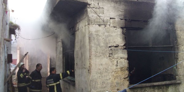 Giresun'da yangın korkuttu
