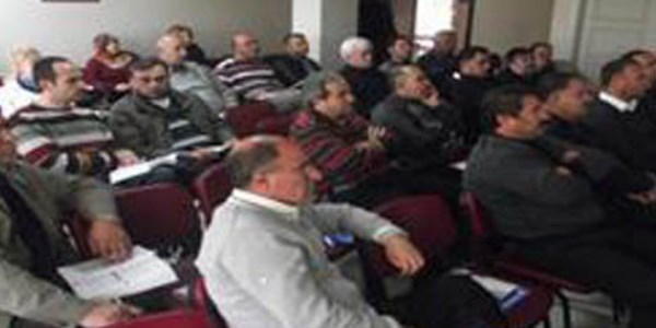 �ube m�d�rl��� haz�rl�k kursu s�nav� yap�ld�