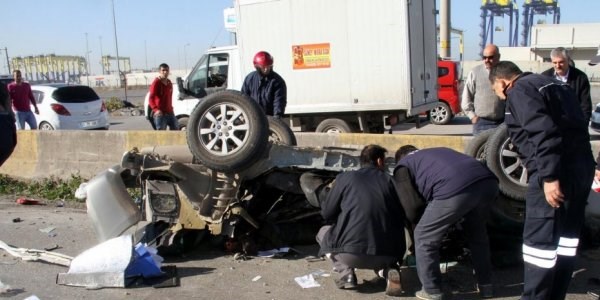 Kadın avukat kaza kurbanı