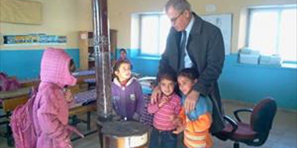 Kars Milli Eitim Mdr okullar ziyaret ediyor