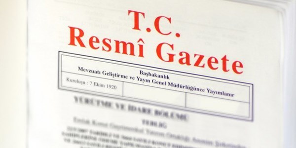 Bakan kararnameleri Resmi Gazetede