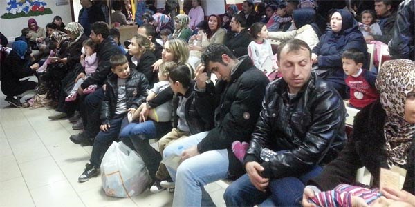 Bursa'da hastaneler çocuk hastalarla dolup taşıyor