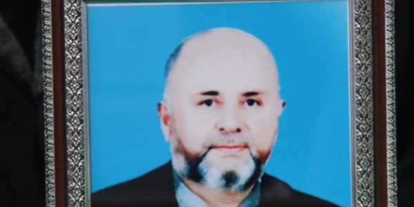 Kazada hayatını kaybeden emekli müftü toprağa verildi